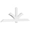Ekena Millwork Redmond Architectural Grade PVC Gable Bracket, 108"W x 36"H x 4"D x 6"F, 8/12 Pitch GBP108X36X0406RED00 - alternate 1